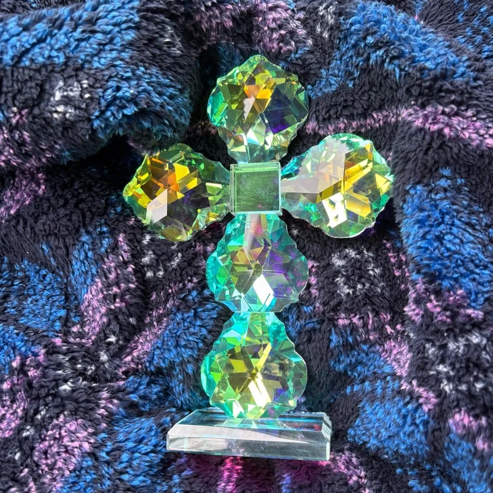Pottery Barn crystal cross